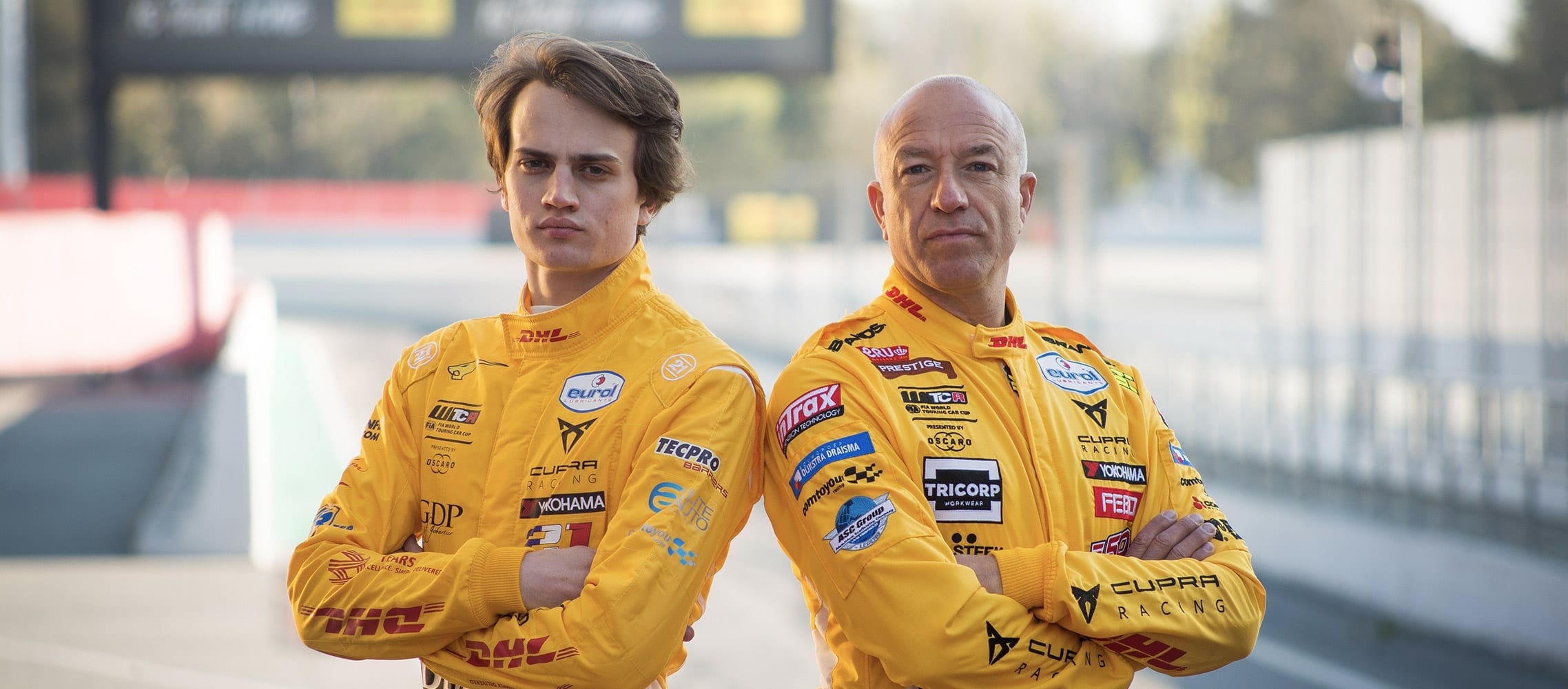 Pilotes CUPRA TCR Aurélien Panis et Tom Coronel