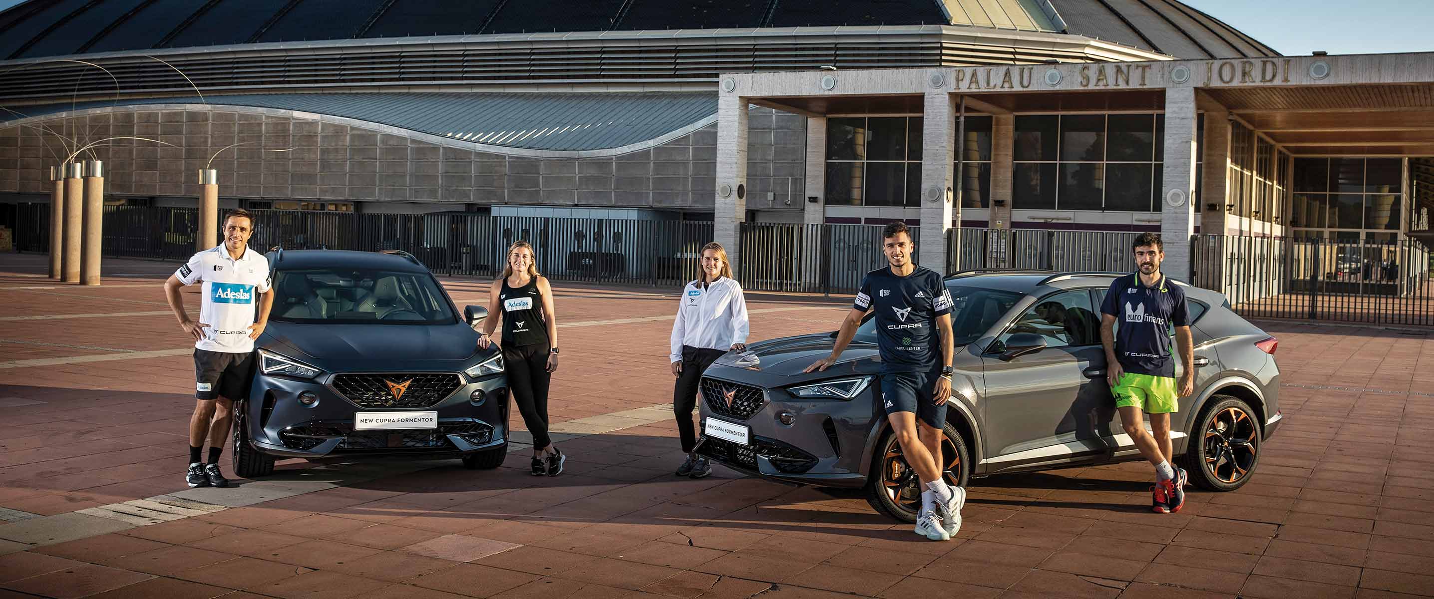 La CUPRA Formentor nouvelle voiture officielle du World Padel Tour