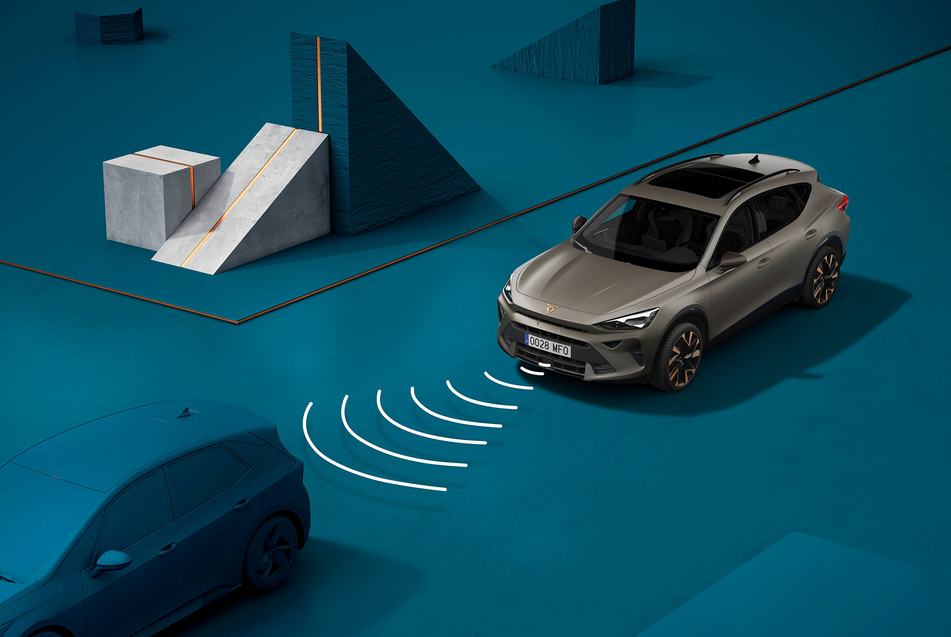 Comment utiliser le régulateur de vitesse adaptatif du nouveau CUPRA Formentor 2024 : démonstration visuelle.