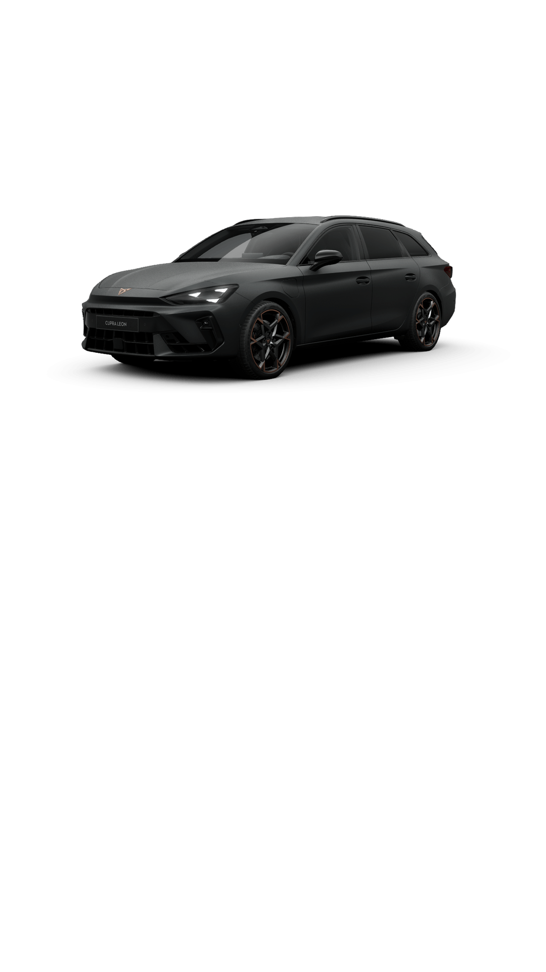 CUPRA - Leon Sportstourer - Gris Magnétique Mat - 19" POLAR CUIVRÉES