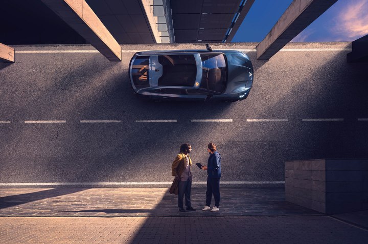 Cupra leon sportstourer with  no mileage restrictions leased via  classical credit, driving in metropolitan  concrete setting Cupra leon sportstourer with  no mileage restrictions leased via  classical credit, driving in metropolitan  concrete setting