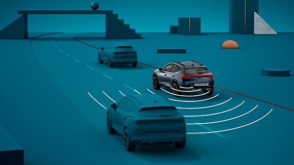 cupra-ateca-technologie-système-side assist