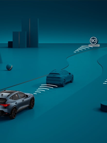nouveau cupra formentor avec fonction de manoeuvre automatique