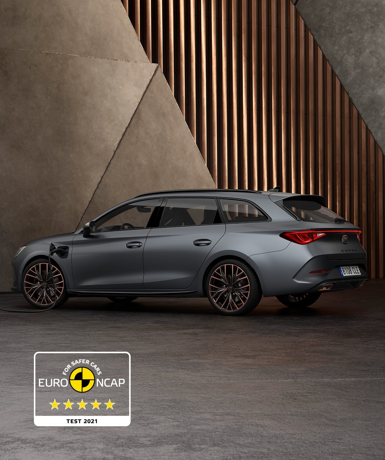 CUPRA Leon 5 étoiles pour la sécurité Euro NCAP