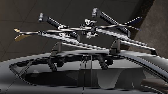 Accessoires CUPRA Leon 5 portes avec le porte-skis x-tender