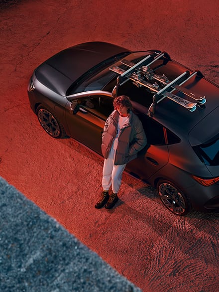 Accessoires CUPRA Leon 5 portes avec porte-skis