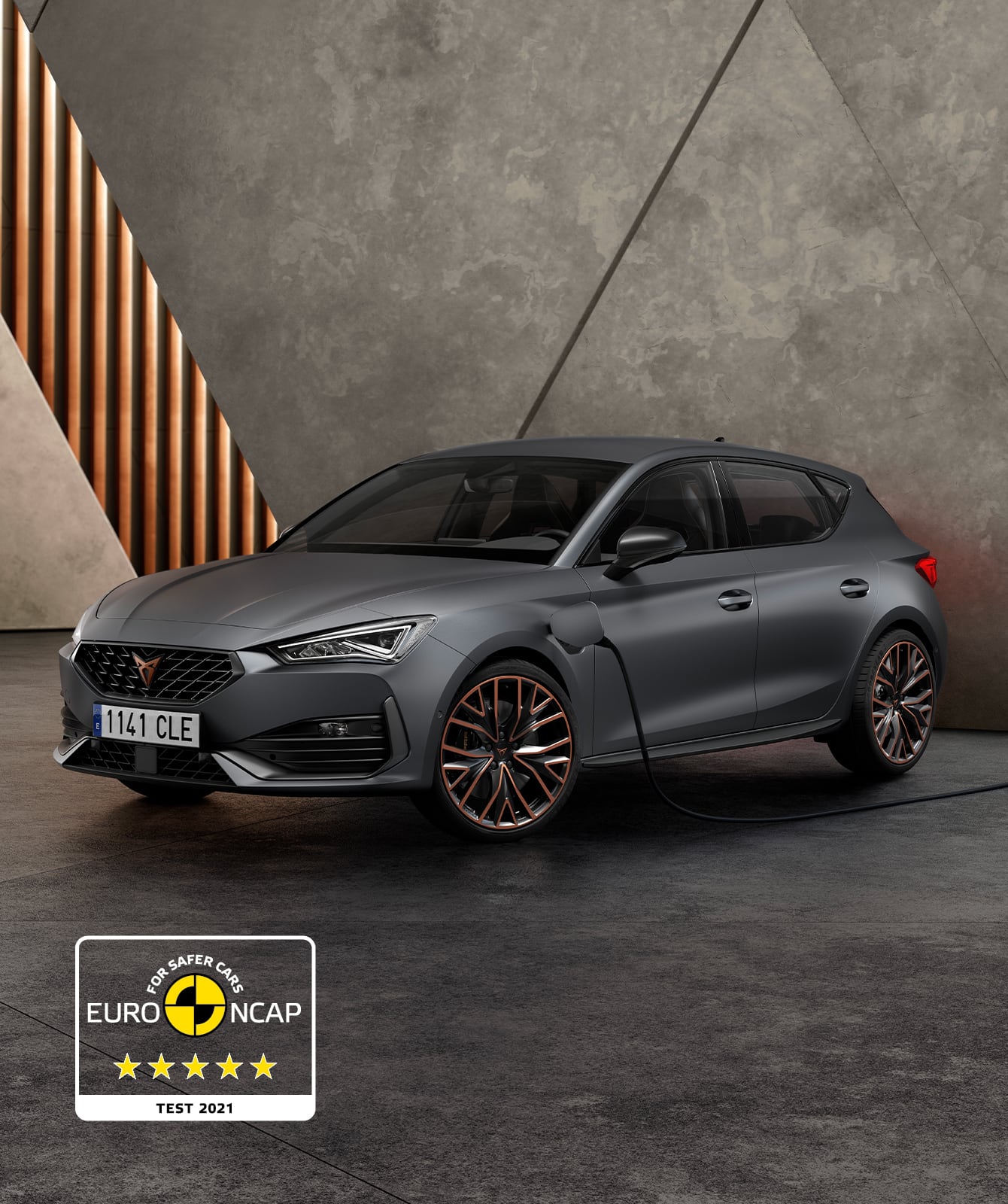 CUPRA Leon 5 étoiles Euro NCAP