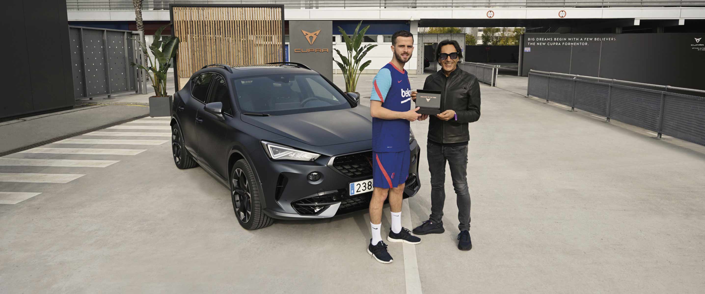 CUPRA X FC Barcelone : remise des clés