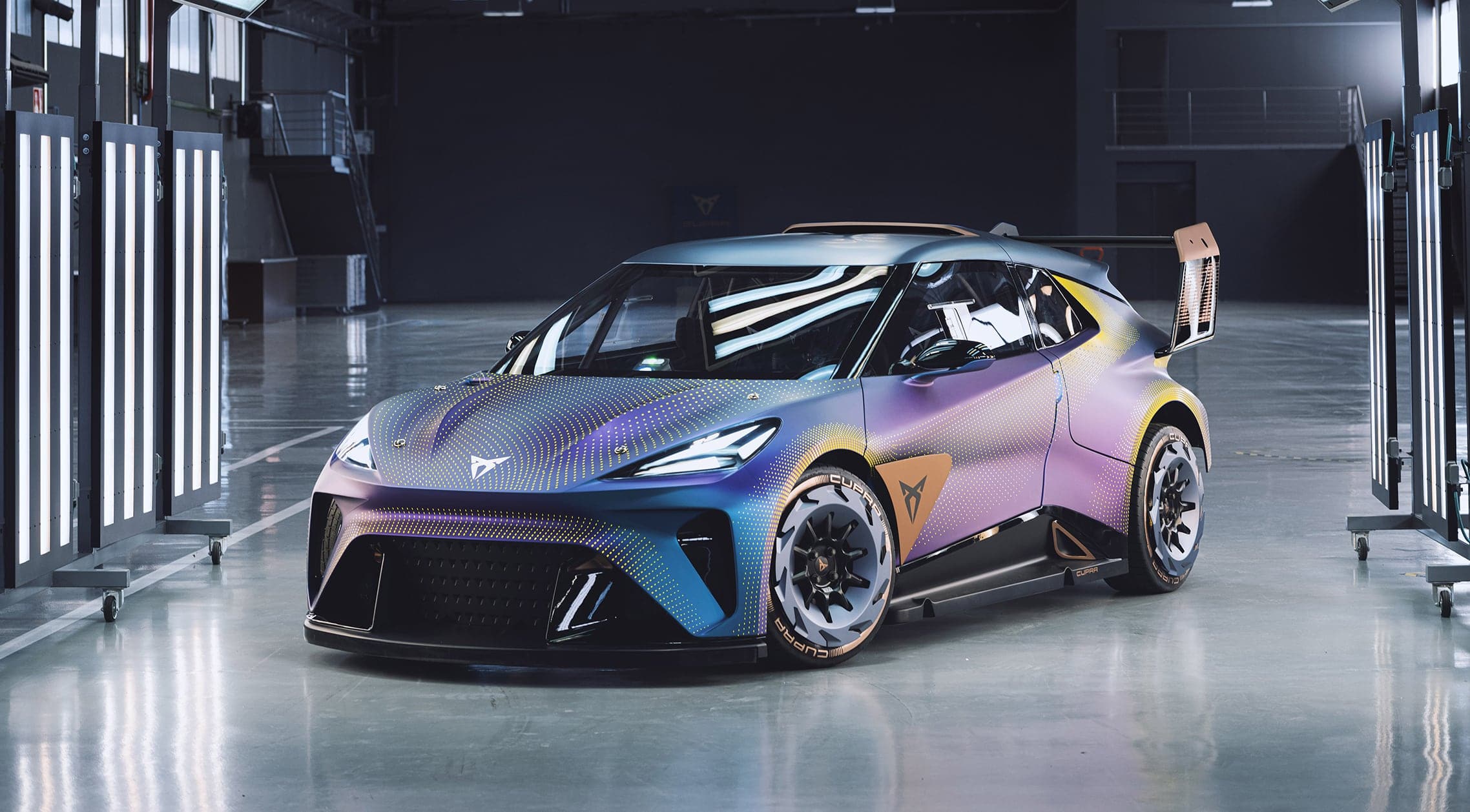 CUPRA UrbanRebel electric racing car CUPRA UrbanRebel electric racing car